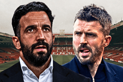 Ruben Amorim, Michael Carrick, Man Utd
