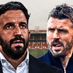 Ruben Amorim, Michael Carrick, Man Utd