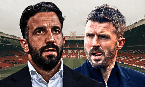 Ruben Amorim, Michael Carrick, Man Utd