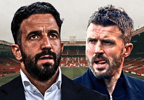 Ruben Amorim, Michael Carrick, Man Utd