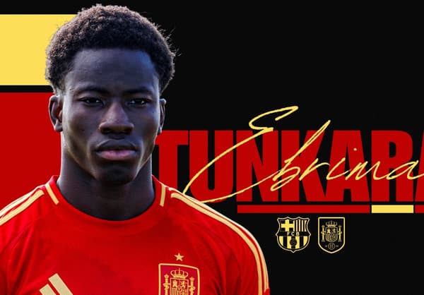 Ebrima Tunkara, Barcelona, Spain