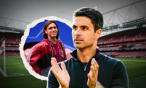 Mikel Arteta, Riccardo Calafiori, Arsenal