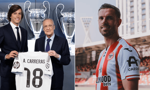 Alvaro Carreras, Jordan Henderson