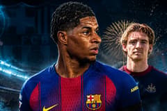 Marcus Rashford, Anthony Gordon, Barcelona, 2025/26