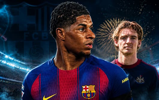 Marcus Rashford, Anthony Gordon, Barcelona, 2025/26