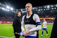 Erling Haaland refused to speak to the media after Norway's Nations League loss to Austria in October 2024