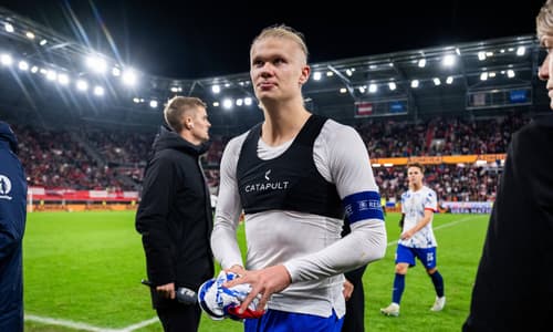 Erling Haaland refused to speak to the media after Norway's Nations League loss to Austria in October 2024