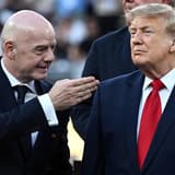 Donald Trump, Gianni Infantino, World Cup final