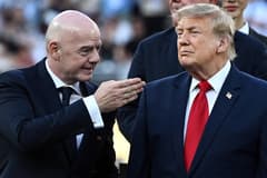 Donald Trump, Gianni Infantino, World Cup final