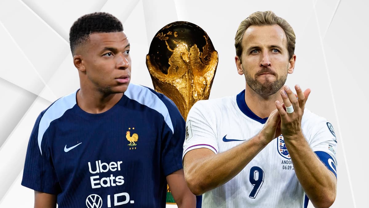 Kylian Mbappe, Harry Kane, World Cup