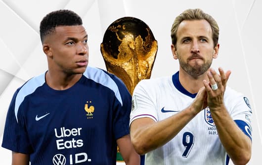 Kylian Mbappe, Harry Kane, World Cup