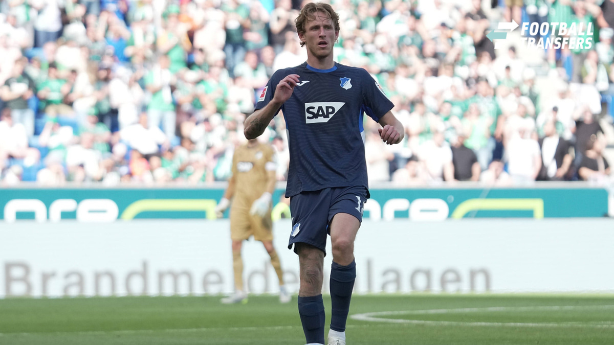 GER, 1 FBL, TSG Hoffenheim vs Werder Brmen 09 05 2026, PreZero Arena, Sinsheim, GER, 1 FBL, TSG Hoffenheim vs Werder Brmen , im Bild Wouter Burger Hoffenheim DFL regulations prohibit any use of photographs as image sequences and or quasi video nordp...