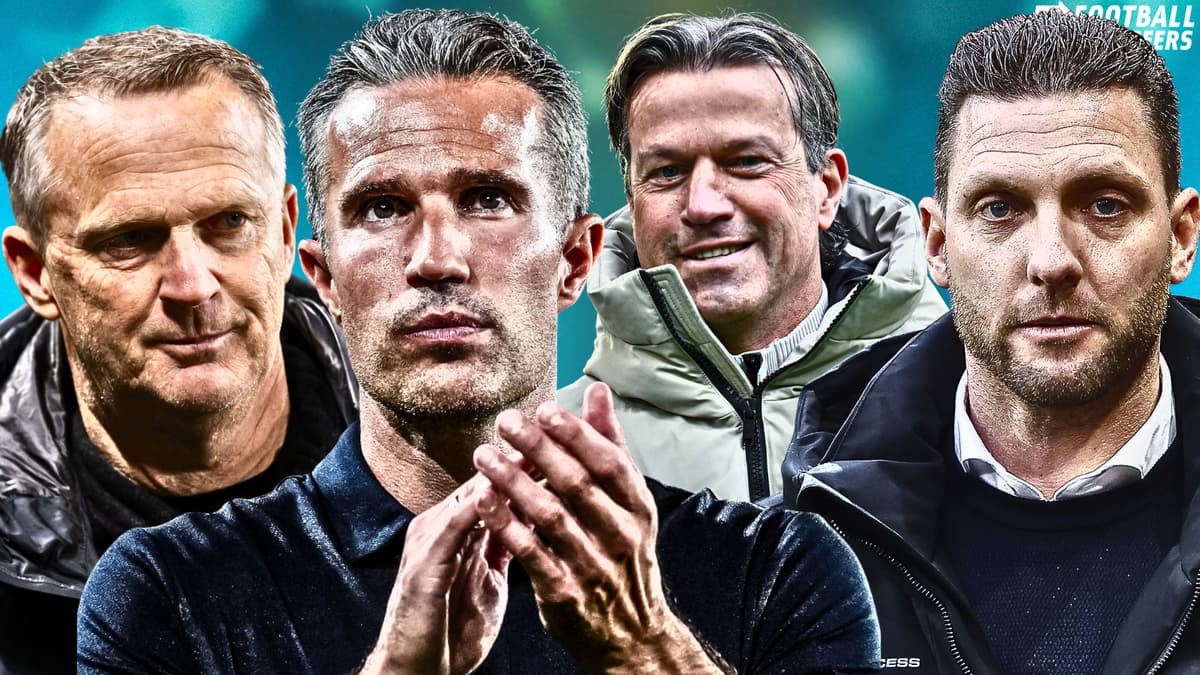 Ernest Faber, Robin van Persie, John van de Brom, Melvin Boel