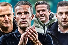 Ernest Faber, Robin van Persie, John van de Brom, Melvin Boel