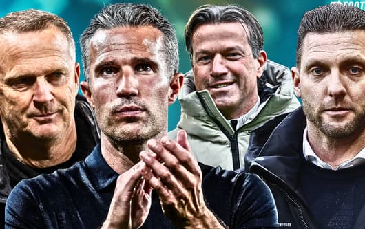 Ernest Faber, Robin van Persie, John van de Brom, Melvin Boel