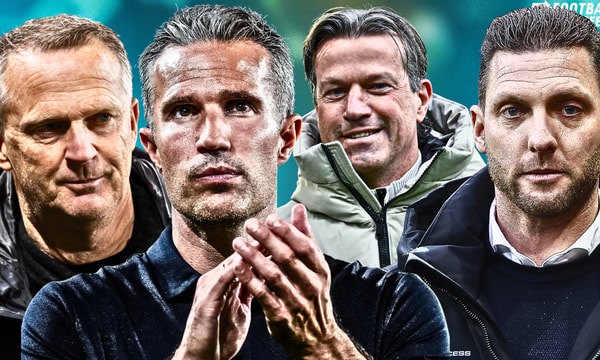 Ernest Faber, Robin van Persie, John van de Brom, Melvin Boel