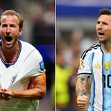 Harry Kane, Lionel Messi