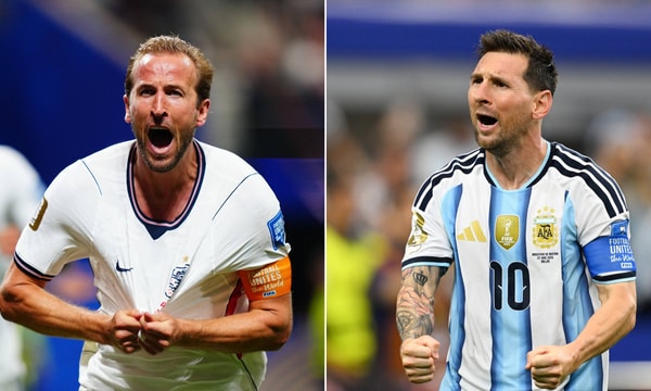 Harry Kane, Lionel Messi