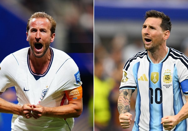 Harry Kane, Lionel Messi