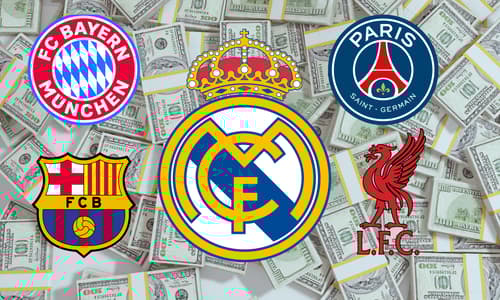 Deloitte, World's richest clubs