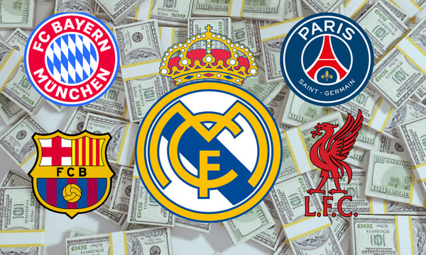 Deloitte, World's richest clubs