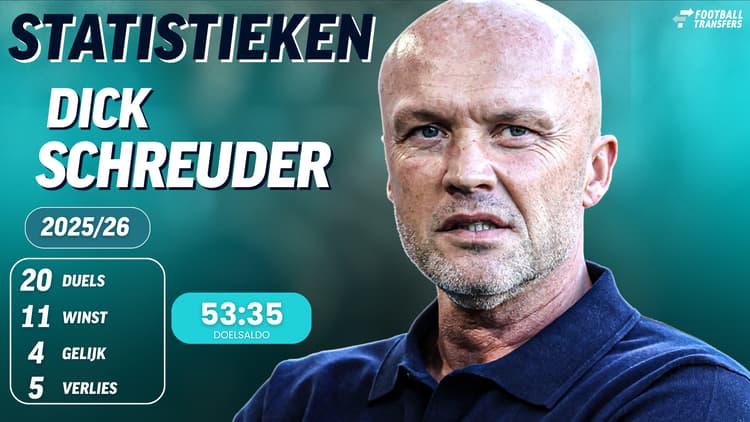 Dick Schreuder draait een uitstekend seizoen met NEC.