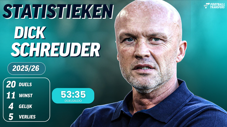 Dick Schreuder draait een uitstekend seizoen met NEC.