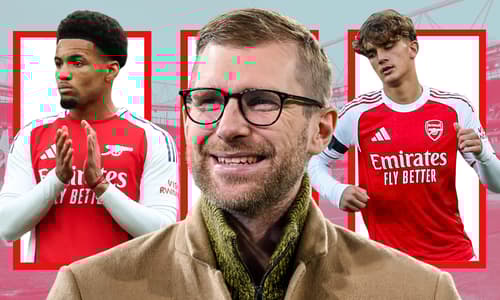 Per Mertesacker, Ethan Nwaneri, Max Dowman