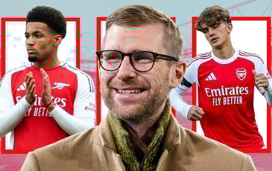 Per Mertesacker, Ethan Nwaneri, Max Dowman