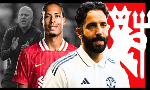 Arne Slot, Virgil van Dijk, Ruben Amorim