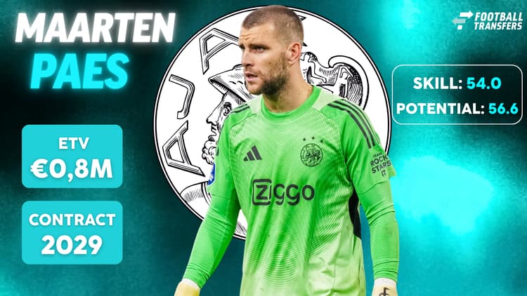 Maarten Paes bij Ajax