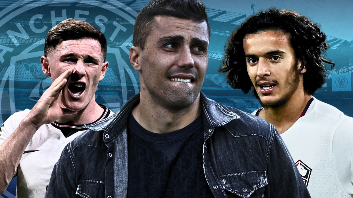 Rodri, Elliot Anderson, Ayyoub Bouaddi, Man City