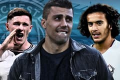 Rodri, Elliot Anderson, Ayyoub Bouaddi, Man City