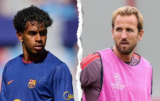 Lamine Yamal, Harry Kane