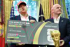 Donald Trump, Gianni Infantino, 2026 World Cup ticket