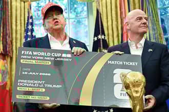 Donald Trump, Gianni Infantino, 2026 World Cup ticket