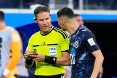 Miguel Almiron becomes the first player booked under mistaken identity law at 2026 FIFA World Cup