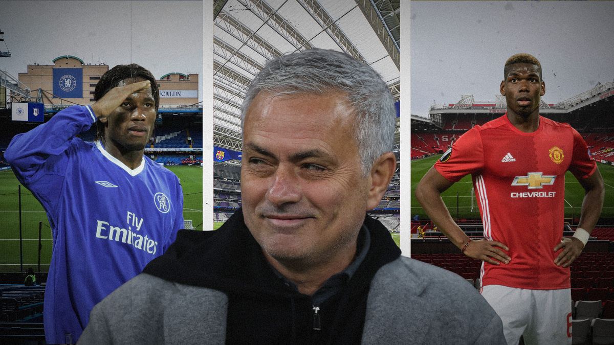 Jose Mourinho Didier Drogba Paul Pogba