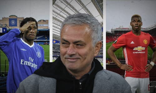 Jose Mourinho Didier Drogba Paul Pogba