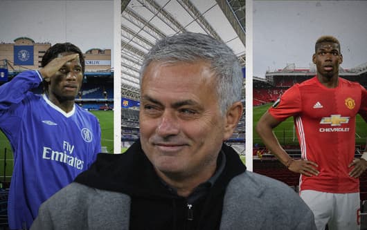 Jose Mourinho Didier Drogba Paul Pogba