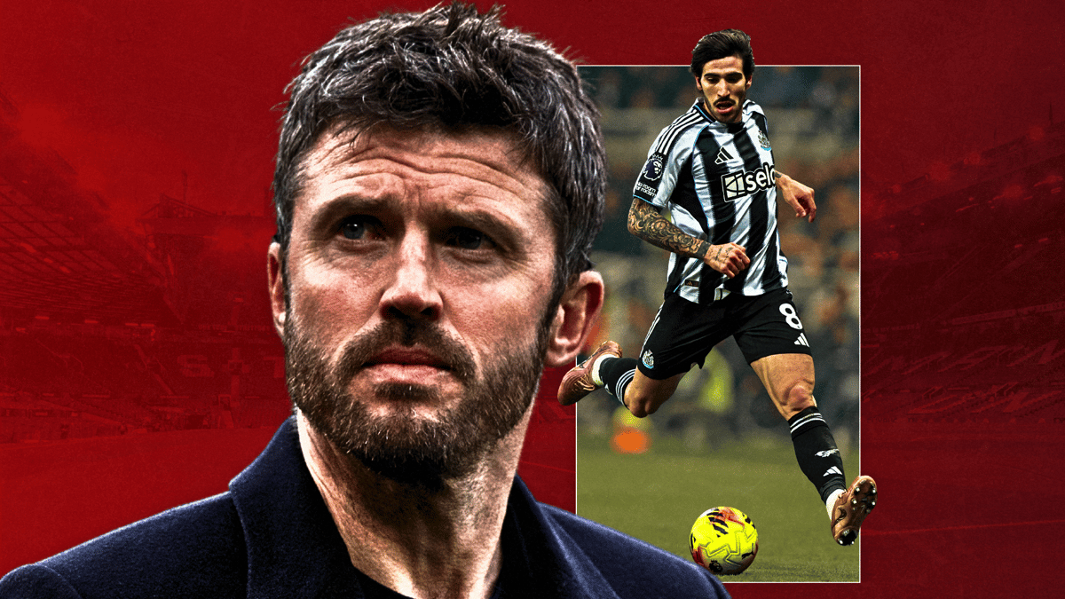 Michael Carrick, Sandro Tonali, Man Utd