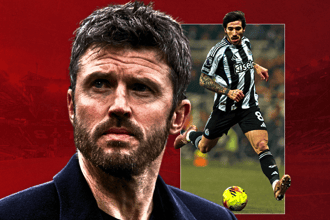 Michael Carrick, Sandro Tonali, Man Utd