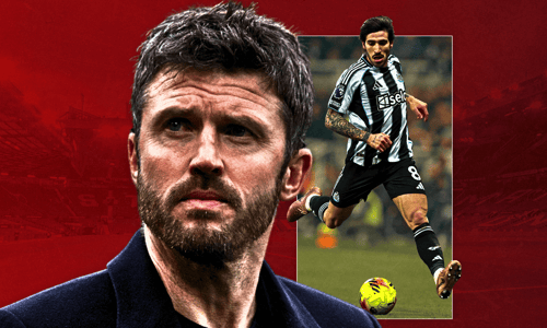 Michael Carrick, Sandro Tonali, Man Utd