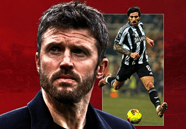 Michael Carrick, Sandro Tonali, Man Utd