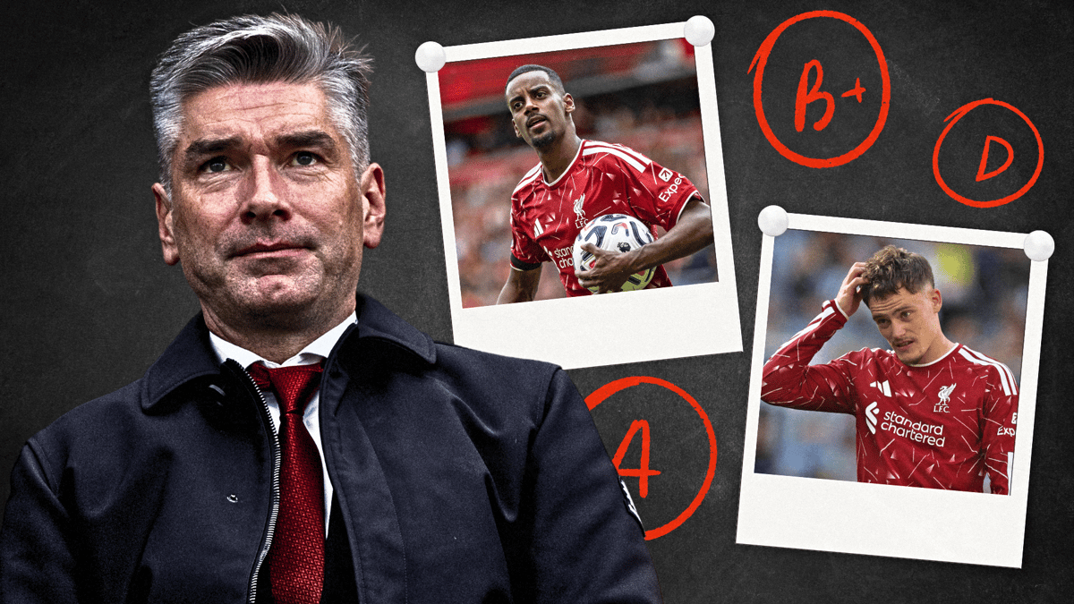 Richard Hughes, Alexander Isak, Florian Wirtz, Liverpool grades