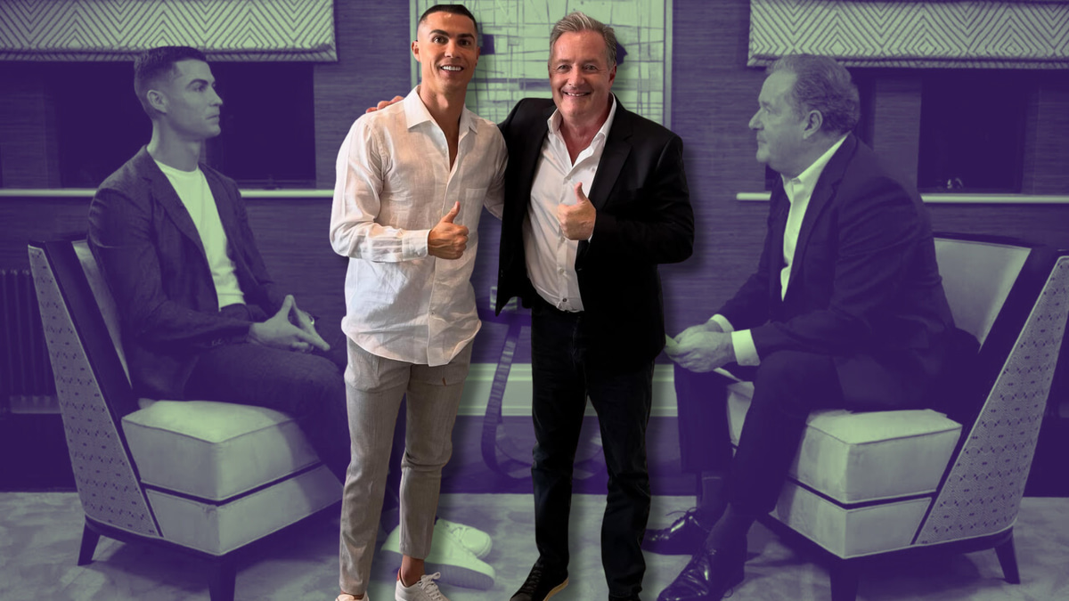 Cristiano Ronaldo, Piers Morgan