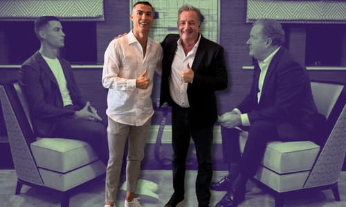 Cristiano Ronaldo, Piers Morgan