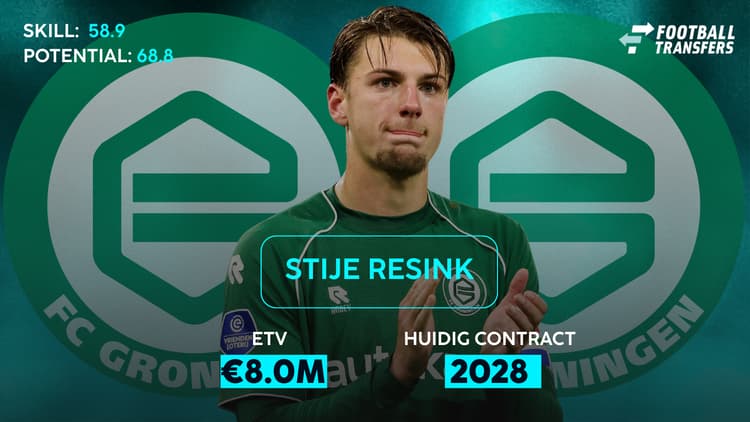 Stije Resink bij FC Groningen