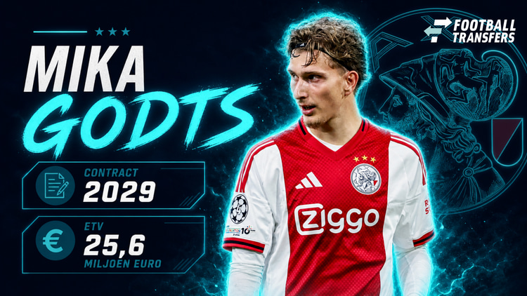 De ETV en contractduur van Mika Godts bij Ajax.