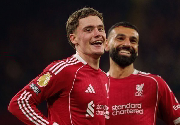 Florian Wirtz, Mohamed Salah, Liverpool, 2025/26